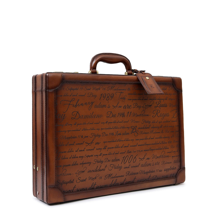 Signato Briefcase - Cognac