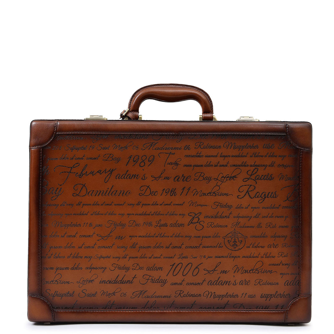 Signato Briefcase - Cognac