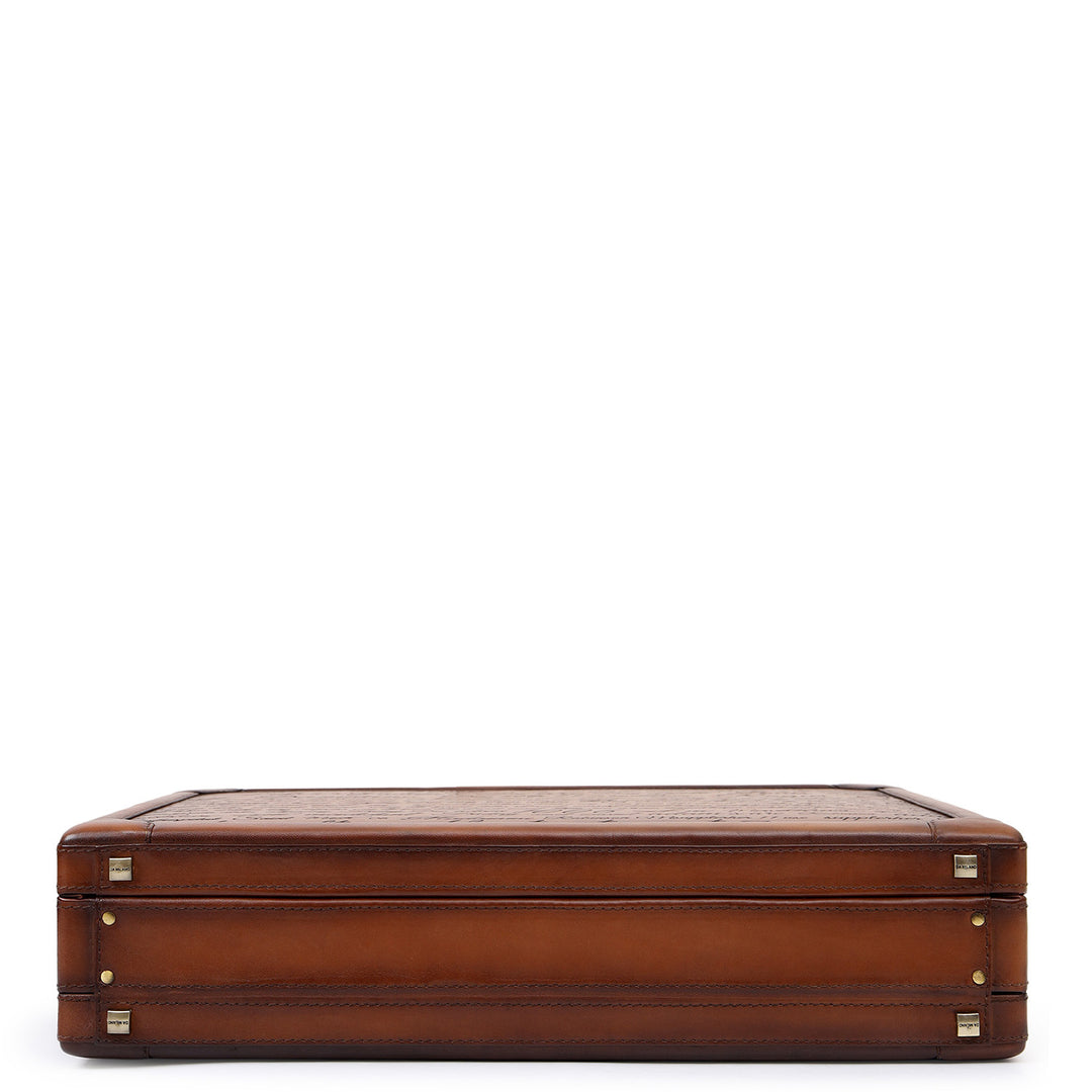 Signato Briefcase - Cognac