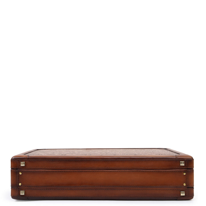 Signato Briefcase - Cognac