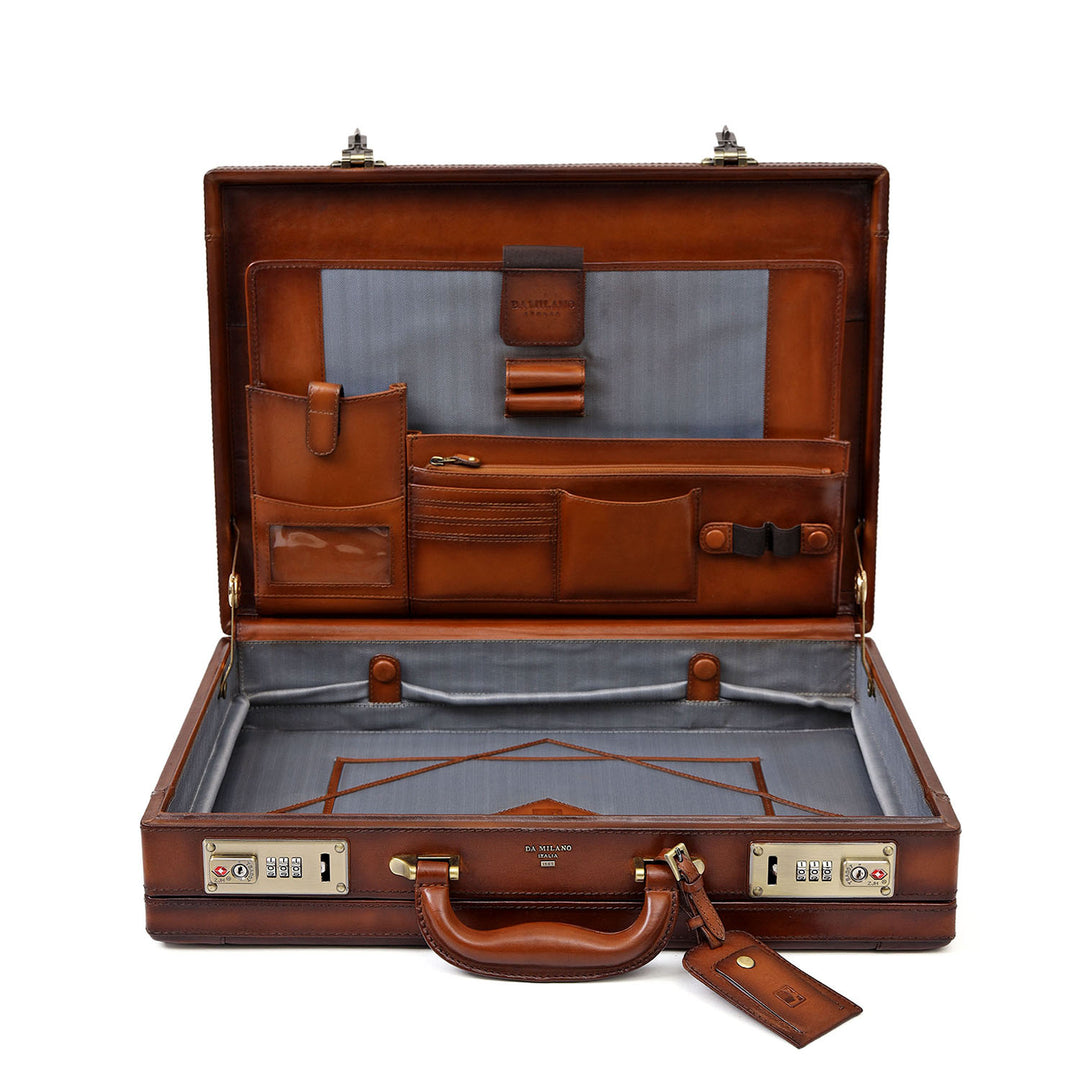Signato Briefcase - Cognac