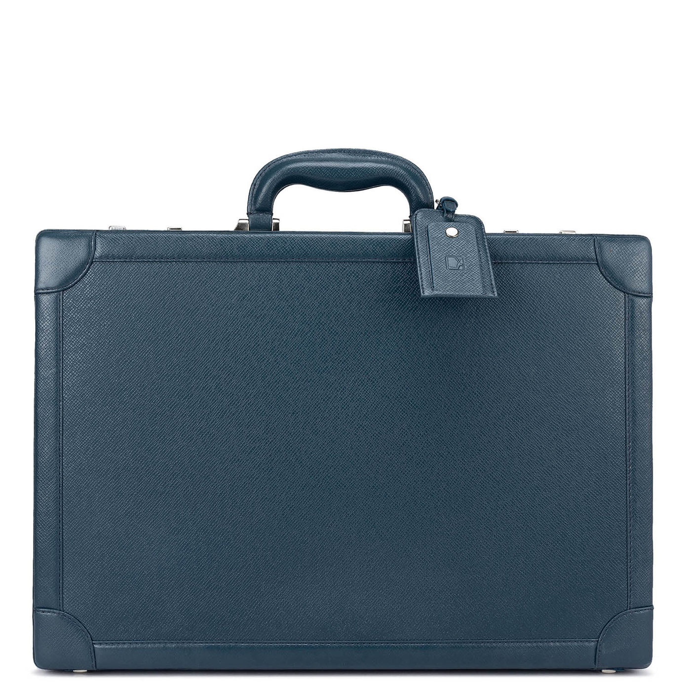Franzy Leather Briefcase - Ocean