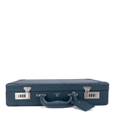 Franzy Leather Briefcase - Ocean