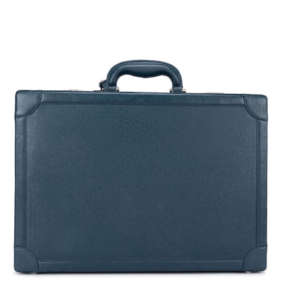 Franzy Leather Briefcase - Ocean