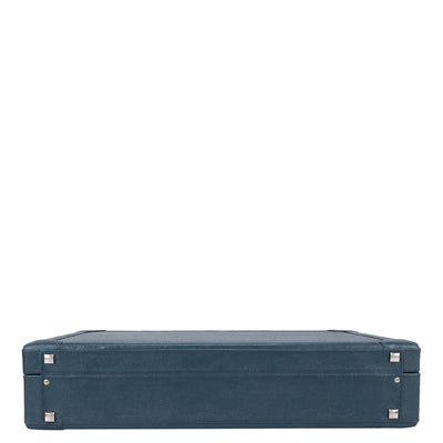 Franzy Leather Briefcase - Ocean