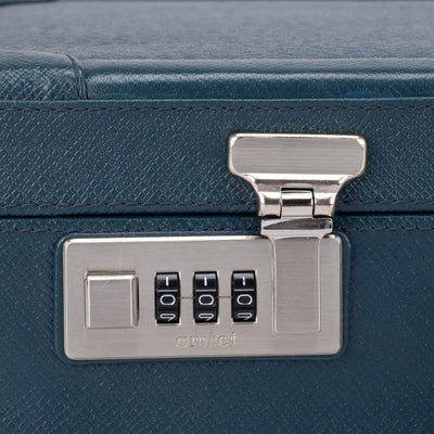 Franzy Leather Briefcase - Ocean