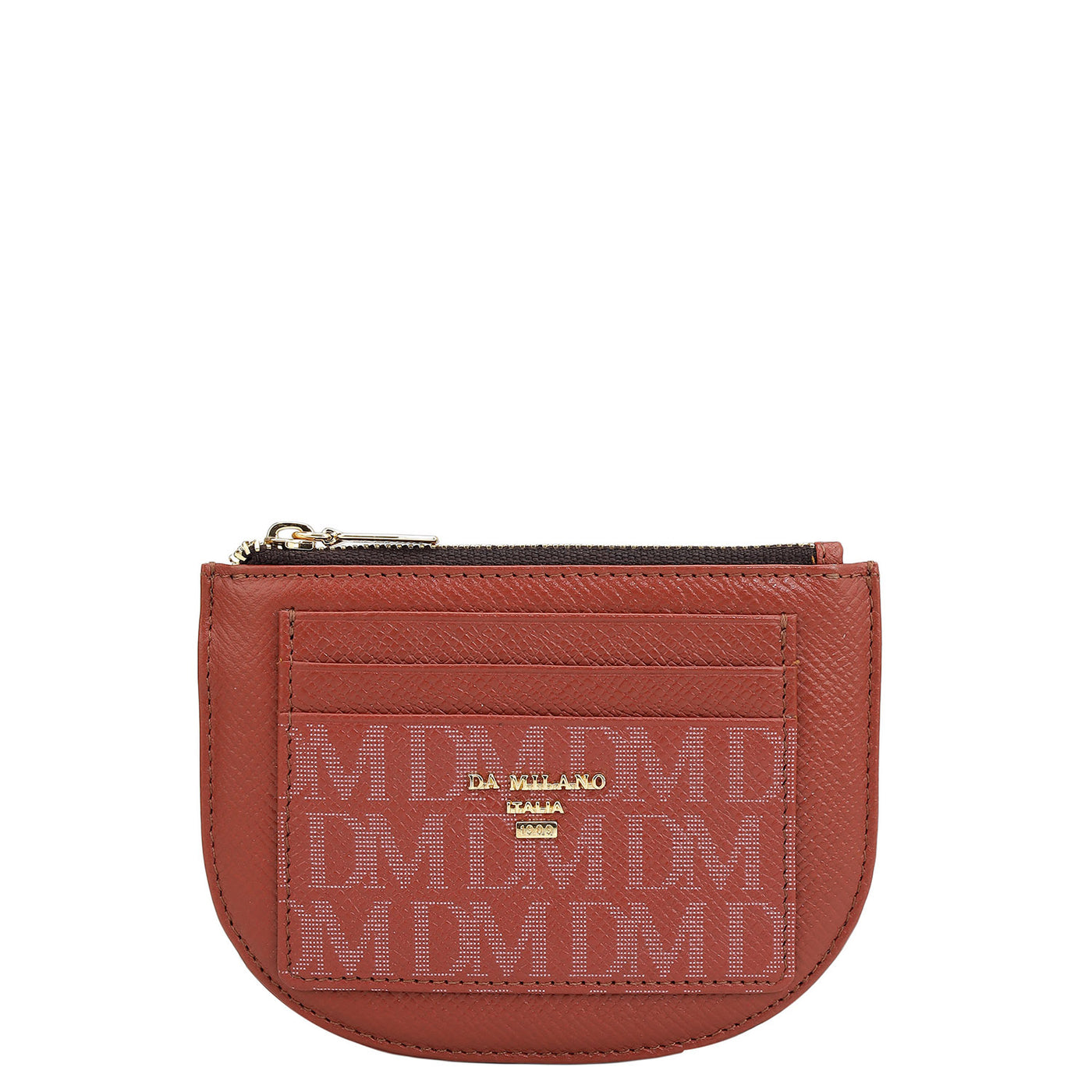 Monogram Franzy Leather Bag Hanging - Brick