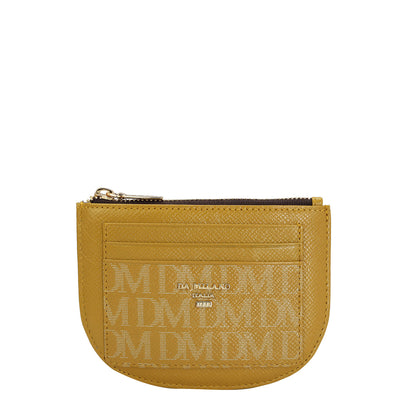 Monogram Franzy Leather Bag Hanging - Mustard
