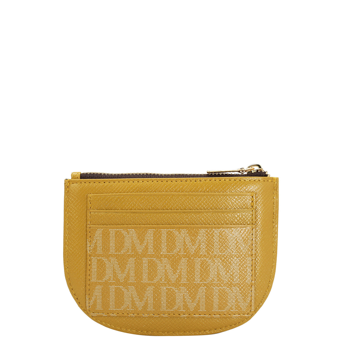 Monogram Franzy Leather Bag Hanging - Mustard