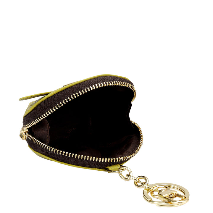 Wax Leather Bag Hanging - Green Tea