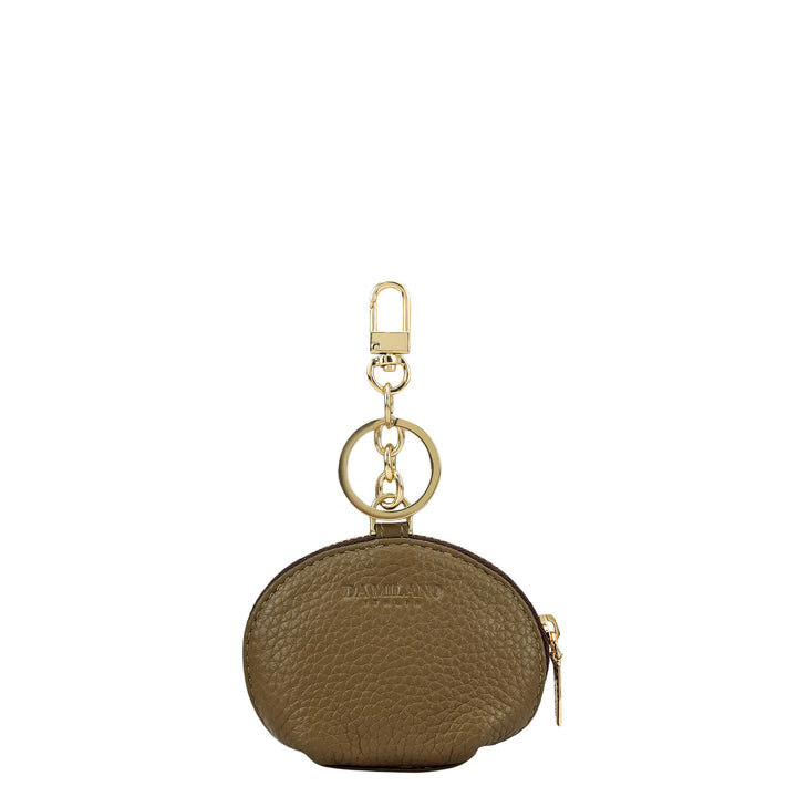 Wax Leather Bag Hanging - Moss