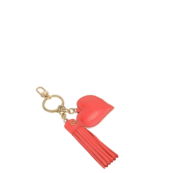 Franzy Leather Bag Hanging - Corallo