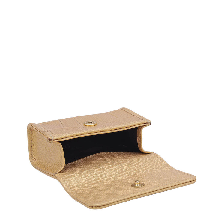 Croco Leather Bag Hanging - Gold