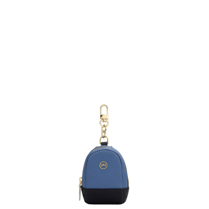 Wax Leather Bag Hanging - Arctic Blue