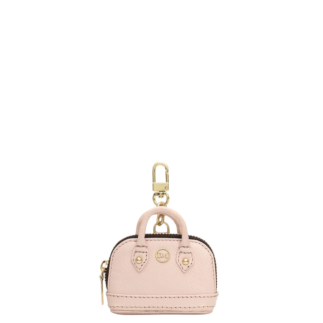 Franzy Leather Bag Hanging - Blush