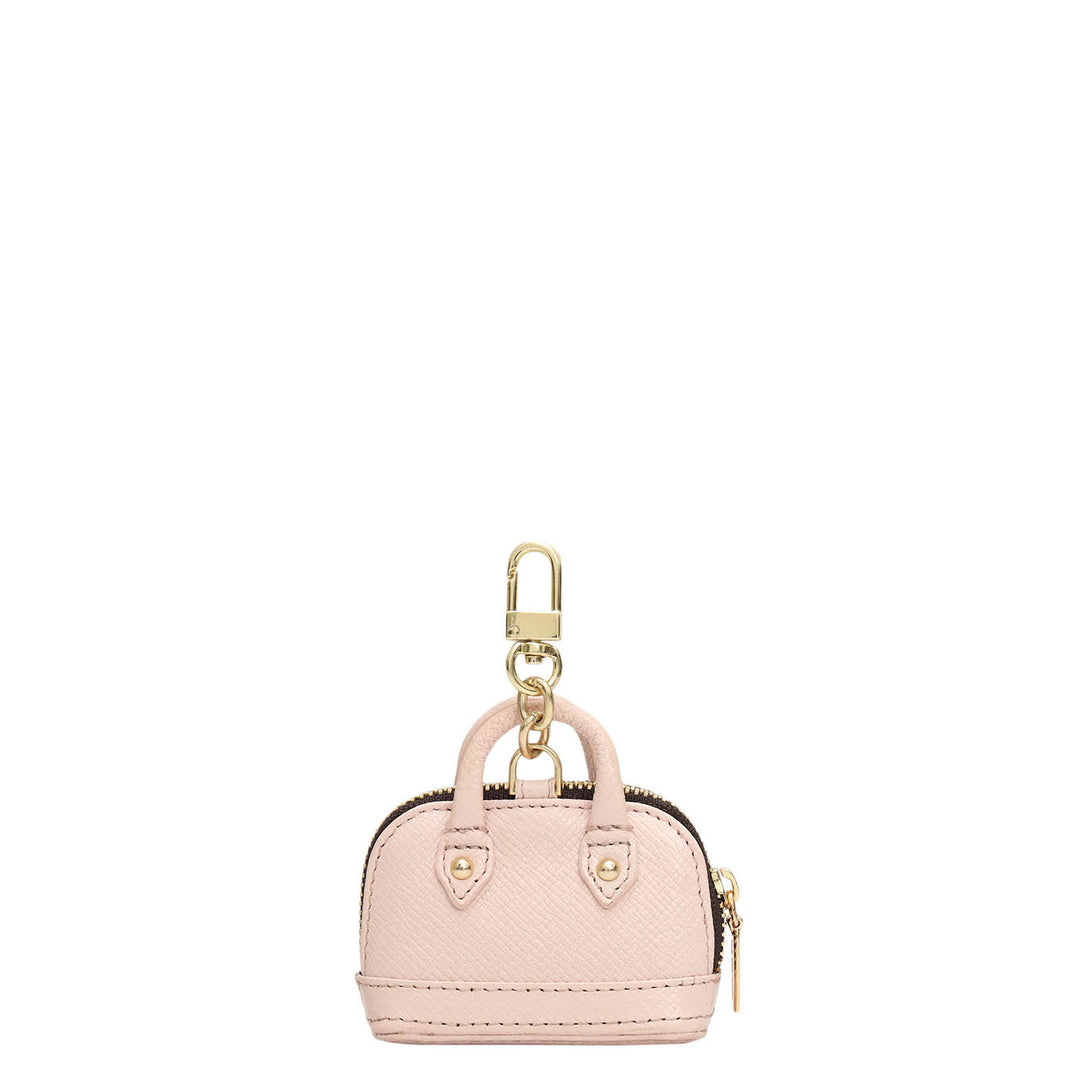 Franzy Leather Bag Hanging - Blush