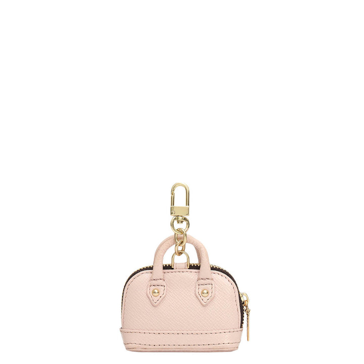 Franzy Leather Bag Hanging - Blush