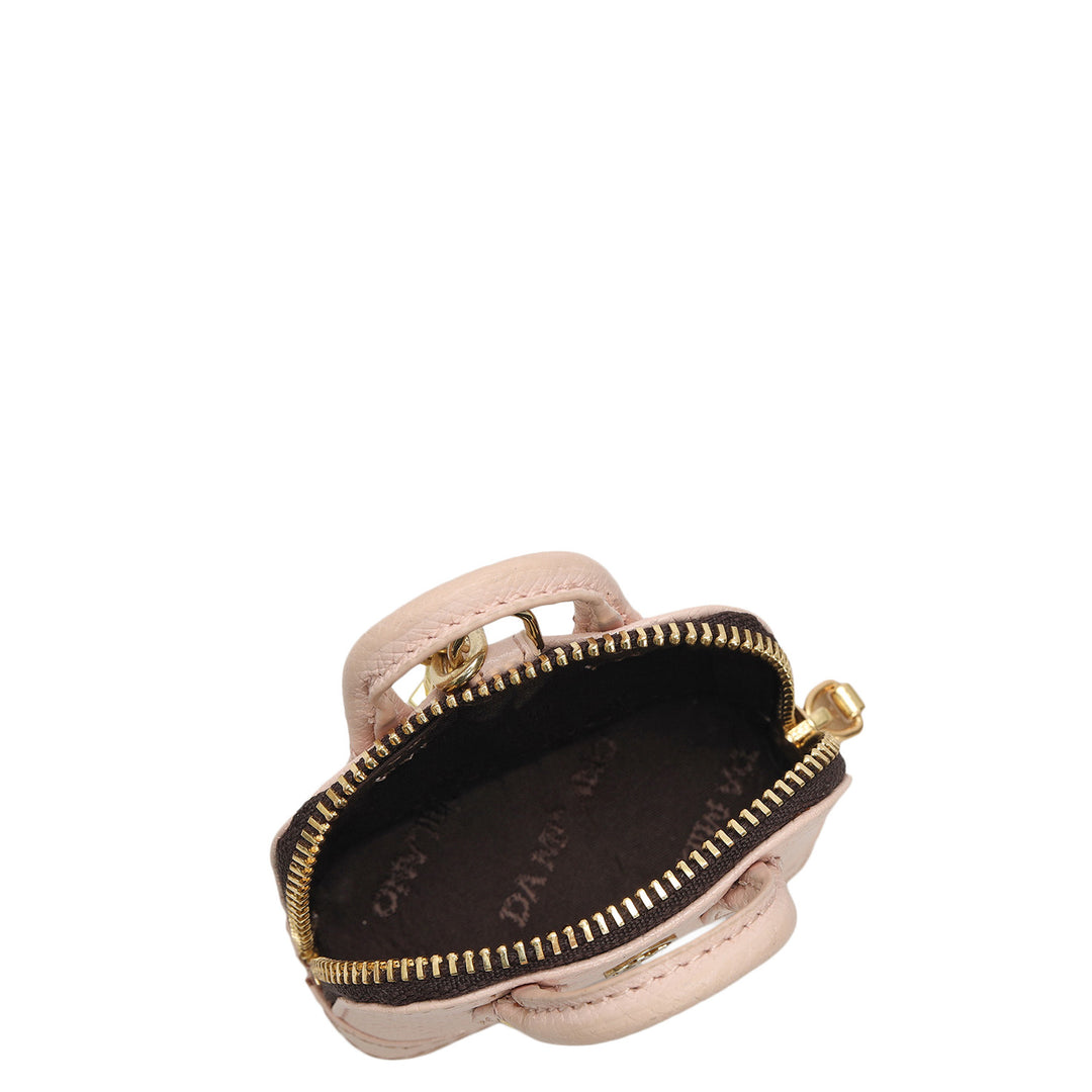 Franzy Leather Bag Hanging - Blush