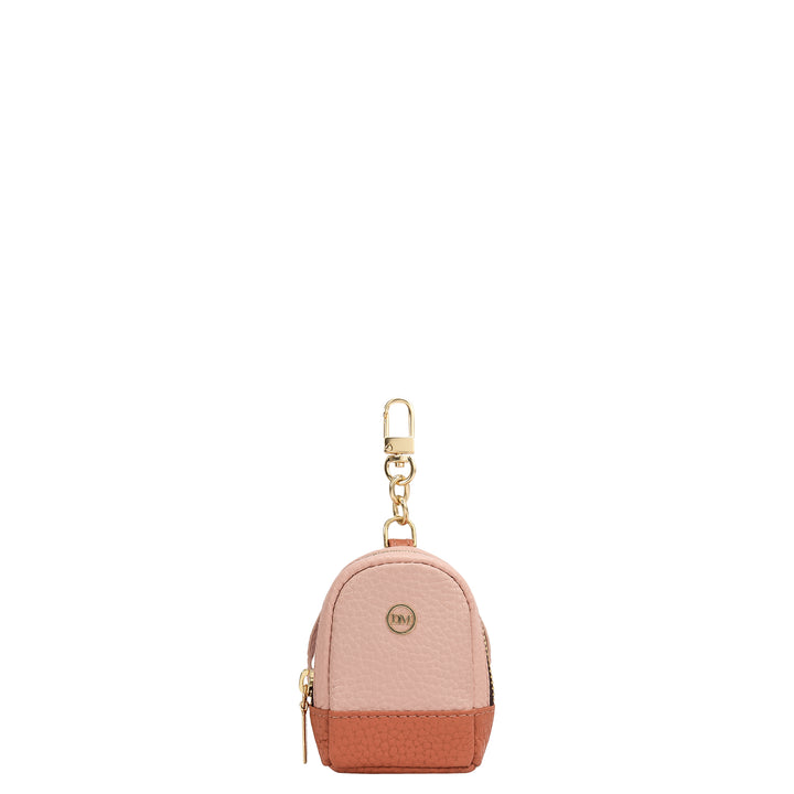 Wax Leather Bag Hanging - Feather