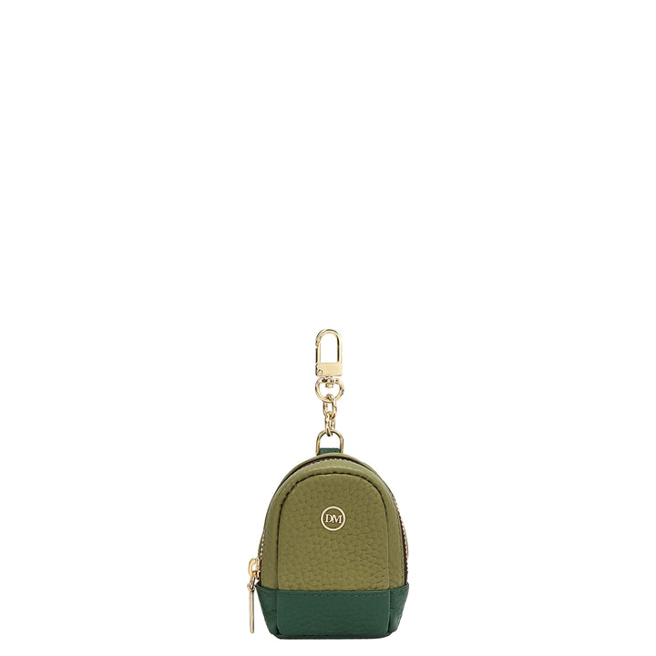 Wax Leather Bag Hanging - Fern