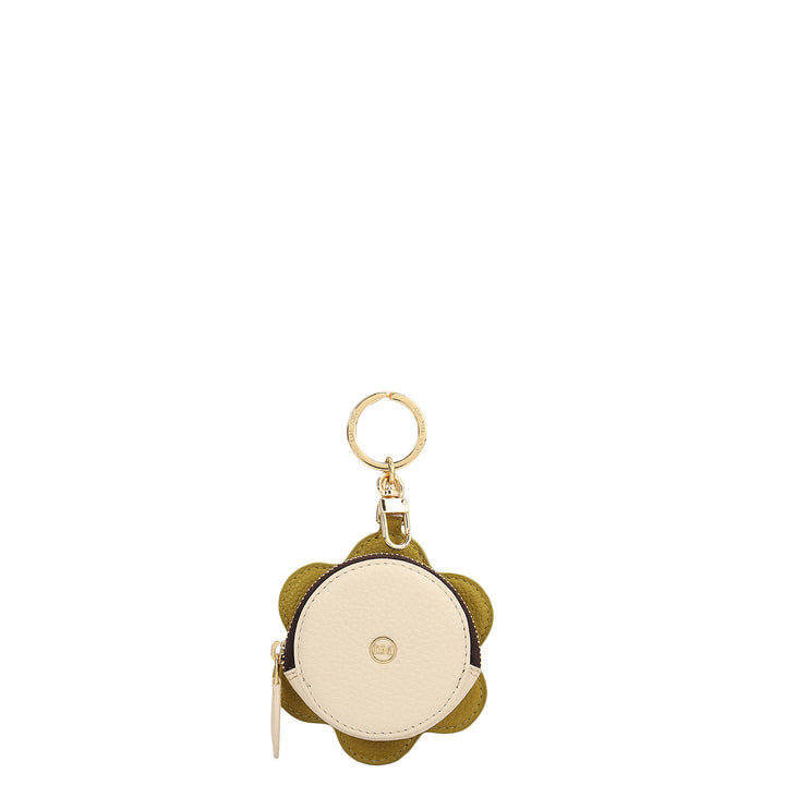 Wax Leather Bag Hanging - Marshmallow & Green Tea