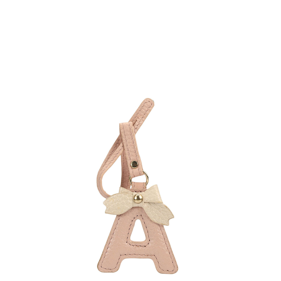 Wax Leather Bag Hanging - Baby Pink