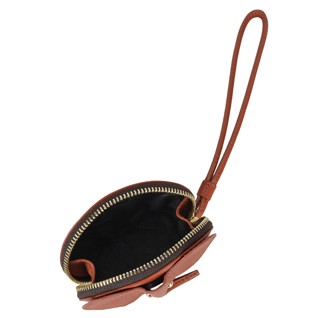 Wax Leather Bag Hanging - Brick