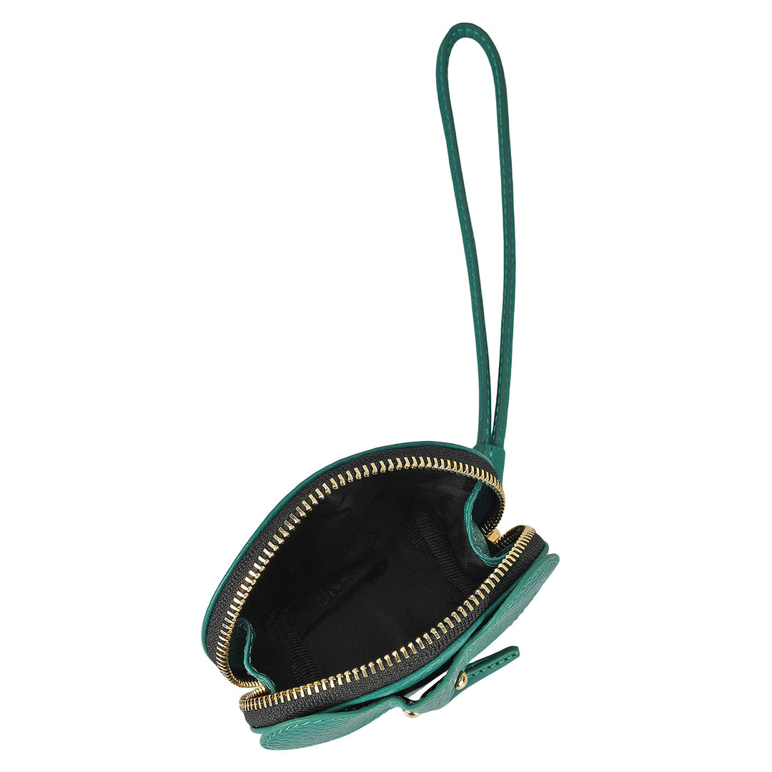 Wax Leather Bag Hanging - Green