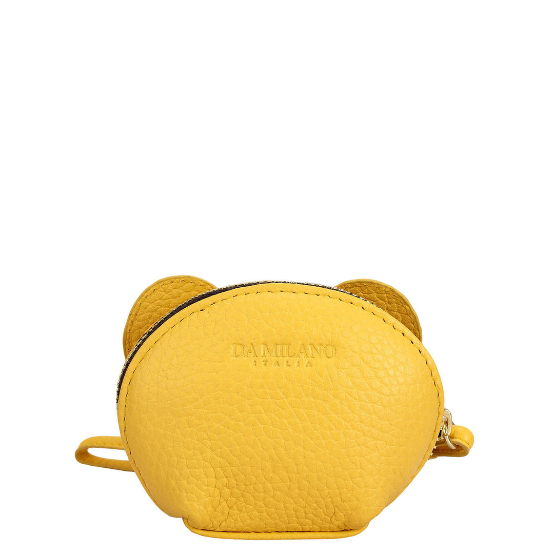 Wax Leather Bag Hanging - Mimosa
