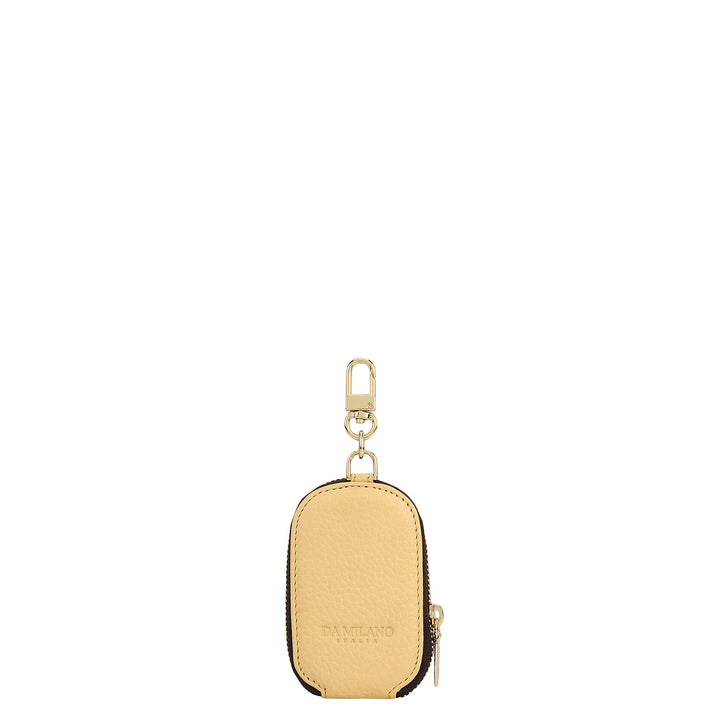 Wax Leather Bag Hanging - Beige