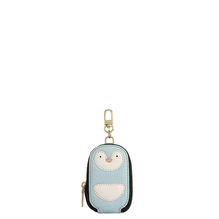 Wax Leather Bag Hanging - Cloud Blue
