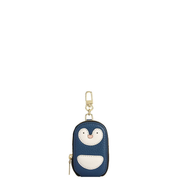 Wax Leather Bag Hanging - Navy