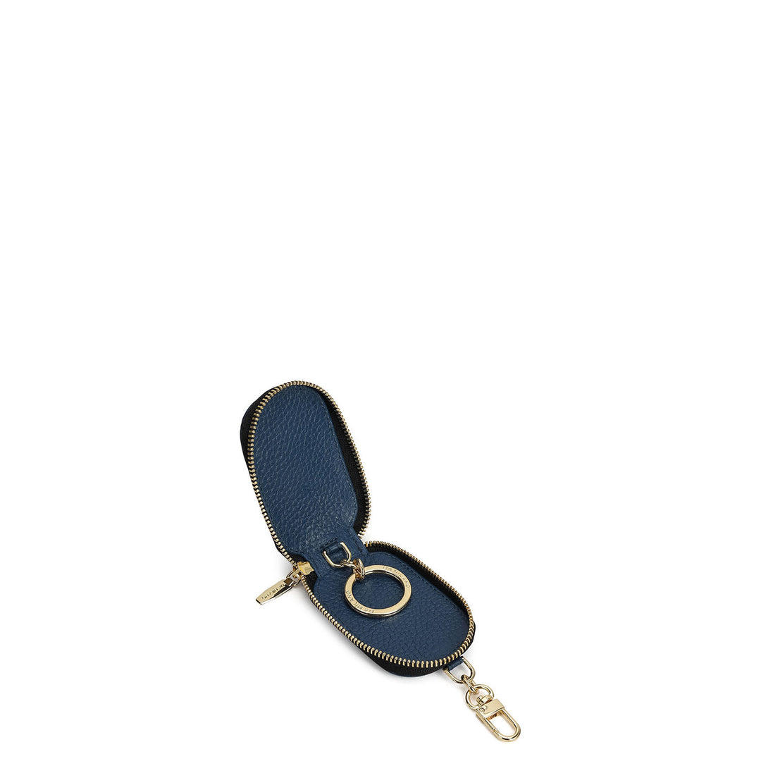 Wax Leather Bag Hanging - Navy