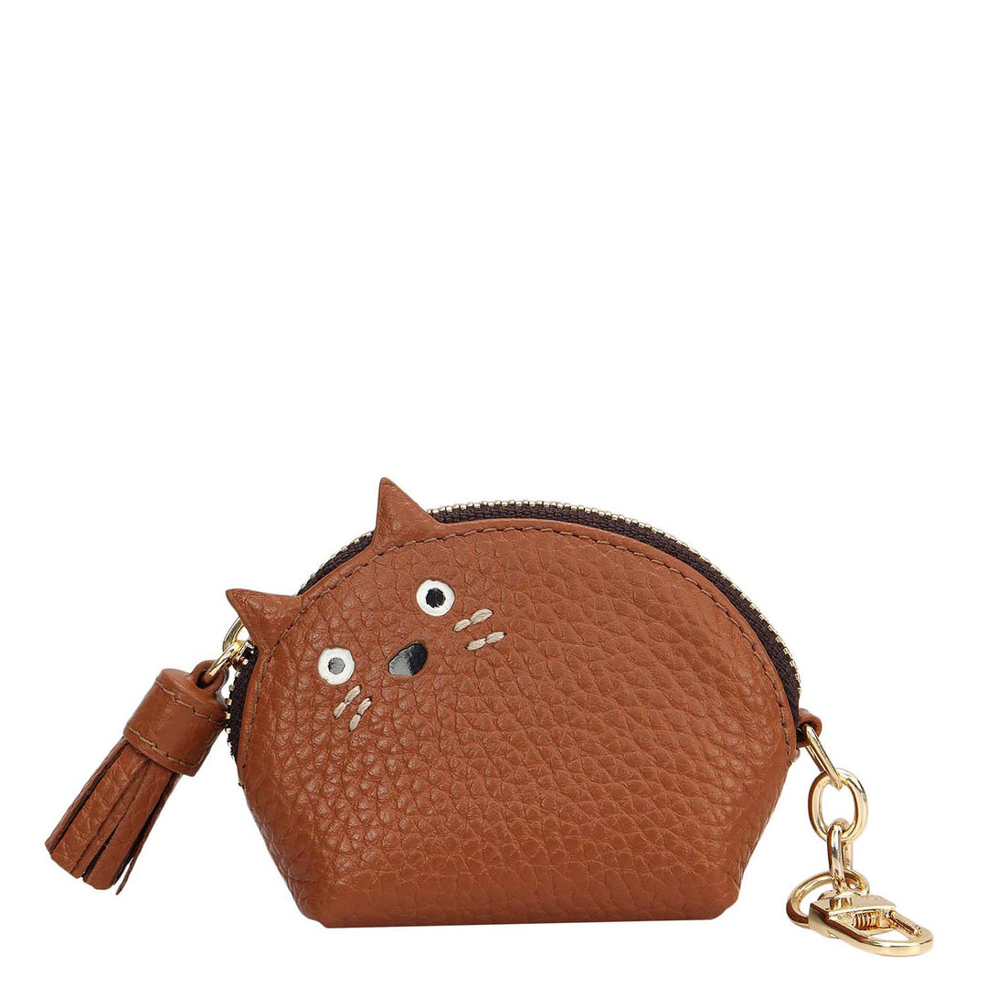 Wax Leather Bag Hanging - Cognac