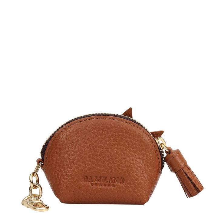 Wax Leather Bag Hanging - Cognac