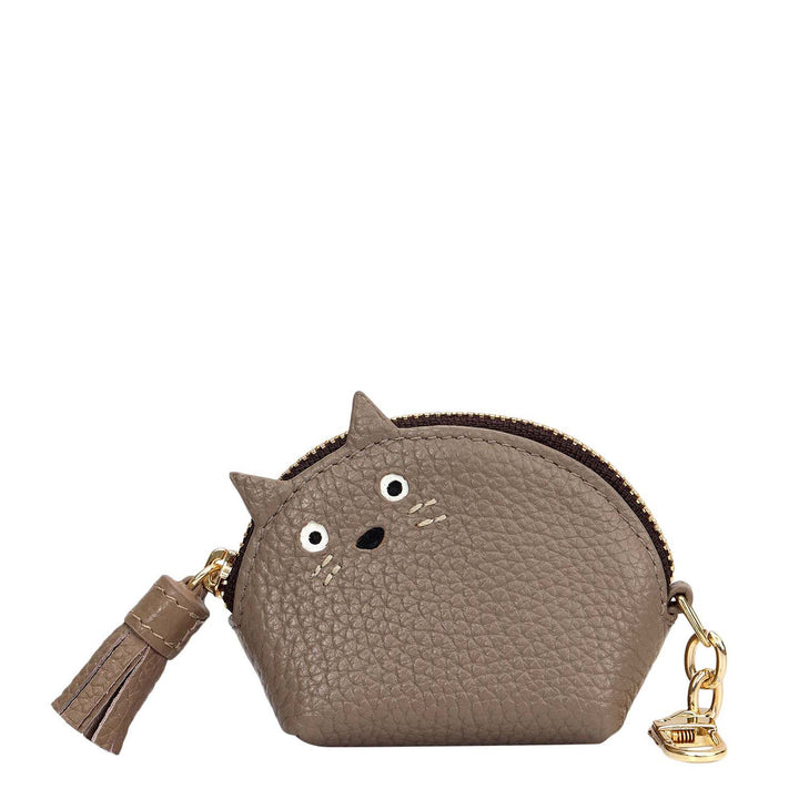 Wax Leather Bag Hanging - Greyish Taupe