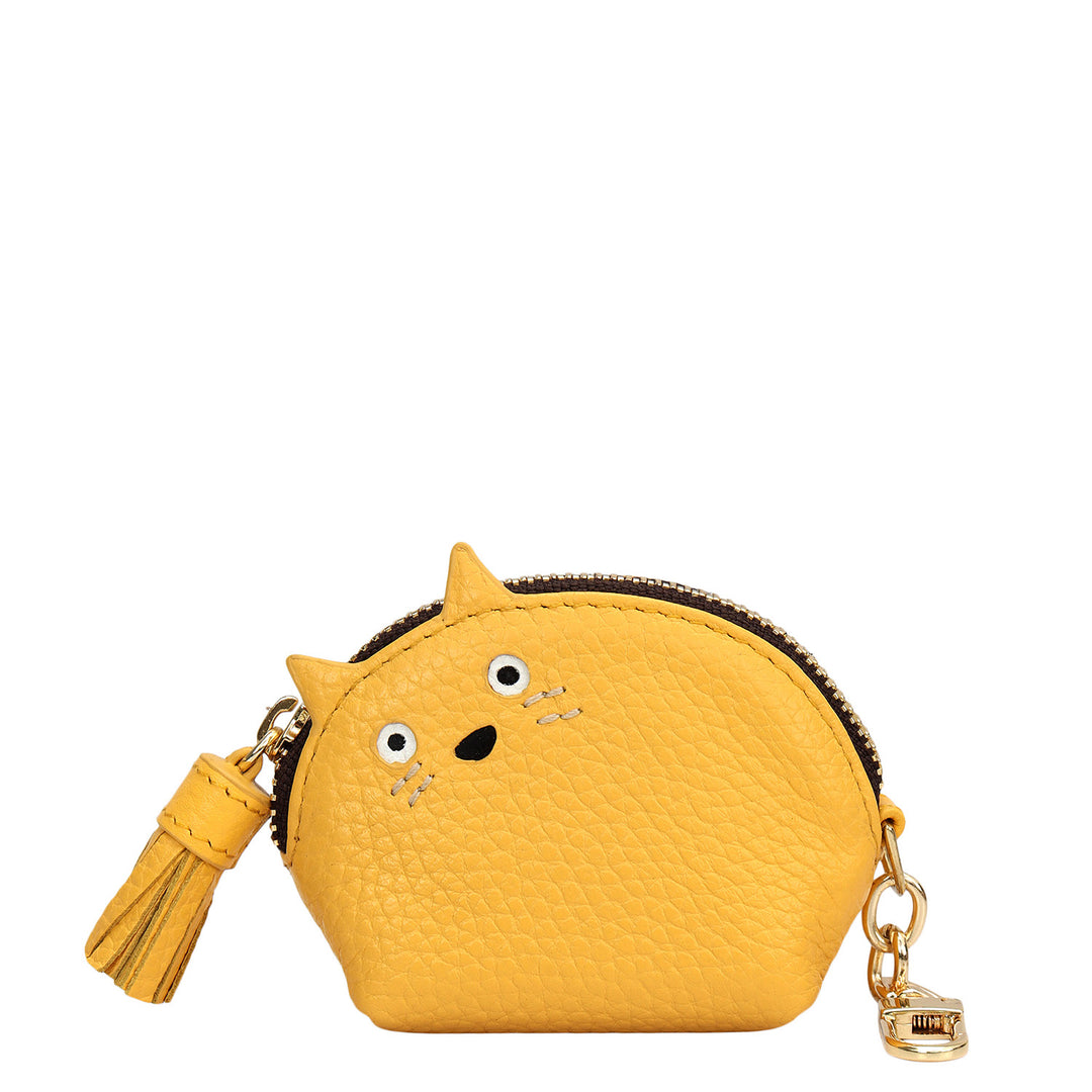 Wax Leather Bag Hanging - Mimosa