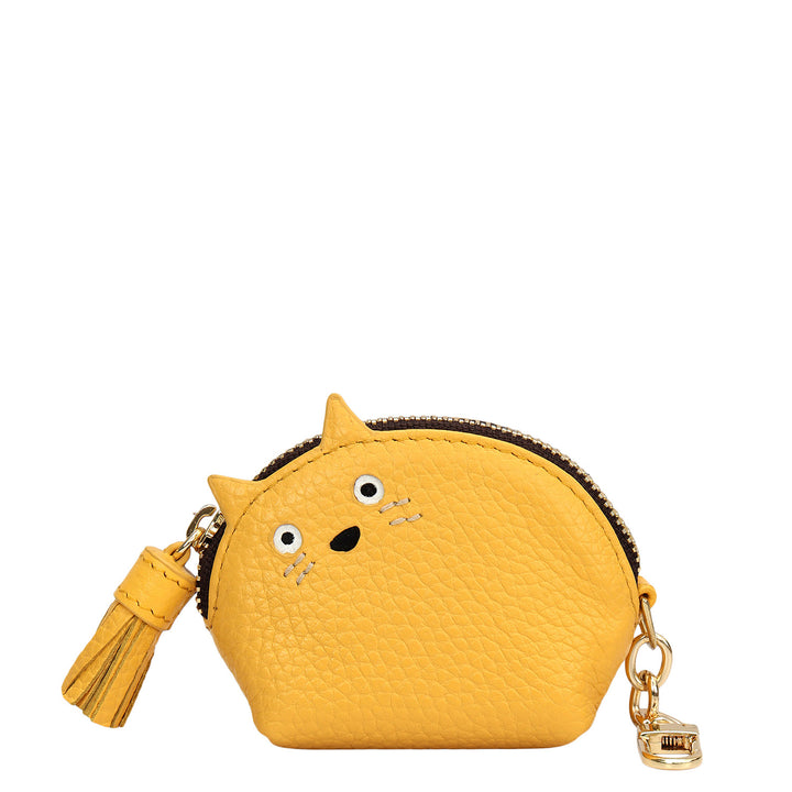 Wax Leather Bag Hanging - Mimosa