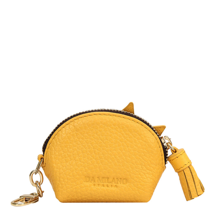 Wax Leather Bag Hanging - Mimosa