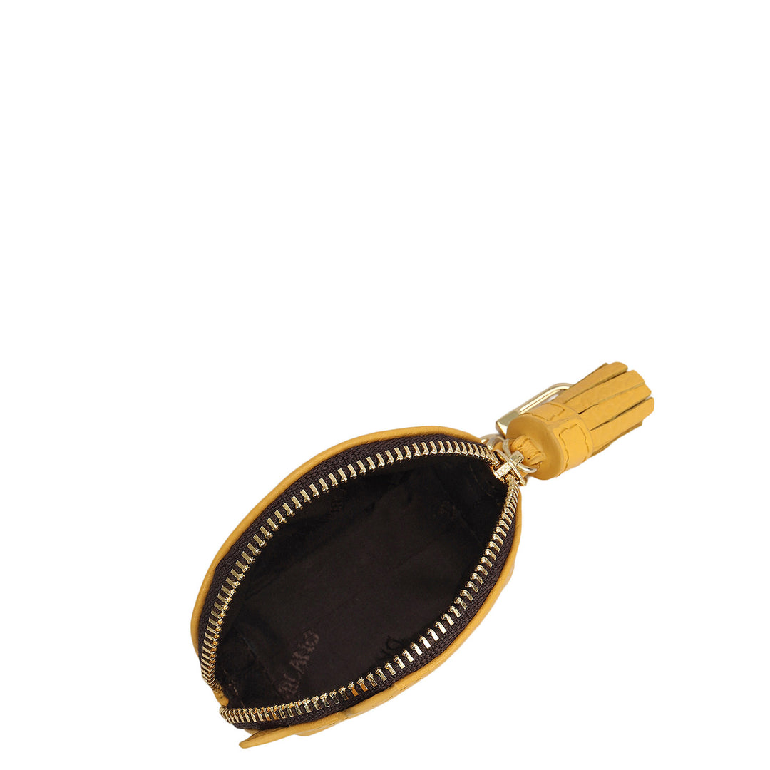 Wax Leather Bag Hanging - Mimosa