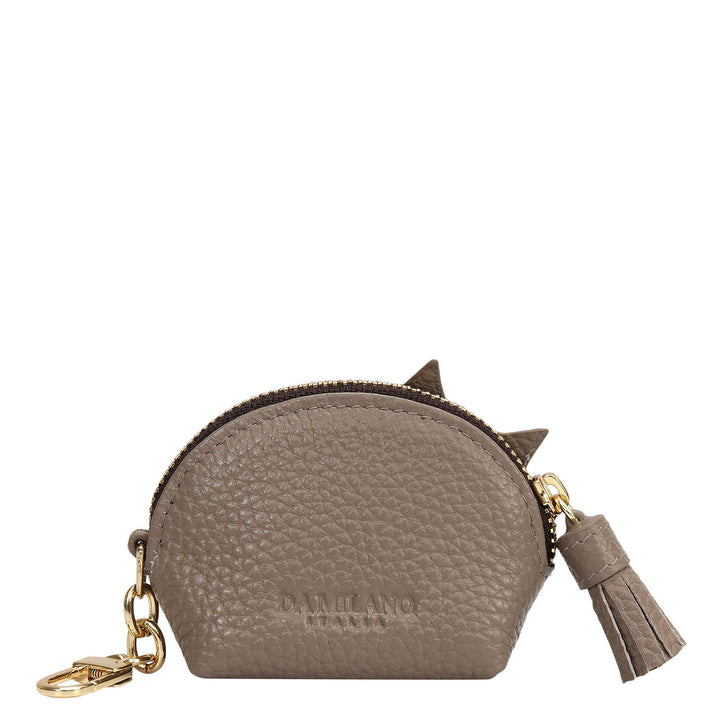 Wax Leather Bag Hanging - Smoke Grey