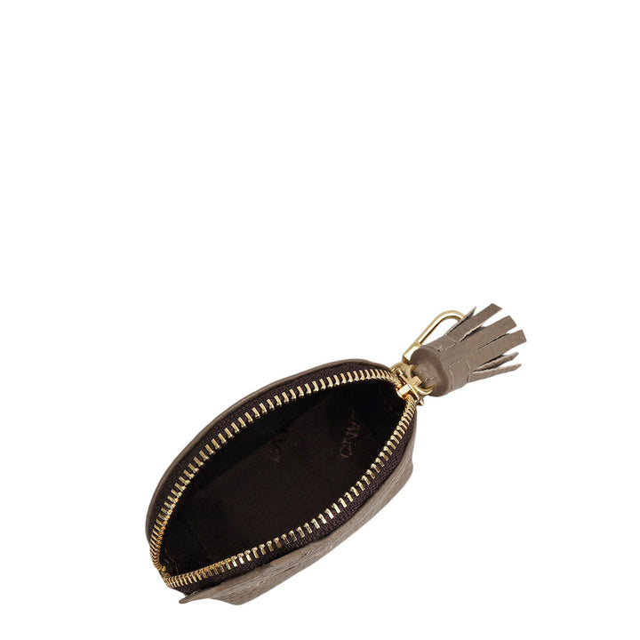 Wax Leather Bag Hanging - Smoke Grey