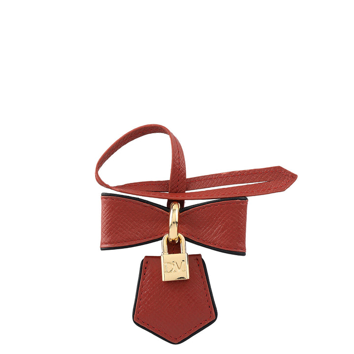 Franzy Leather Bag Hanging - Brick