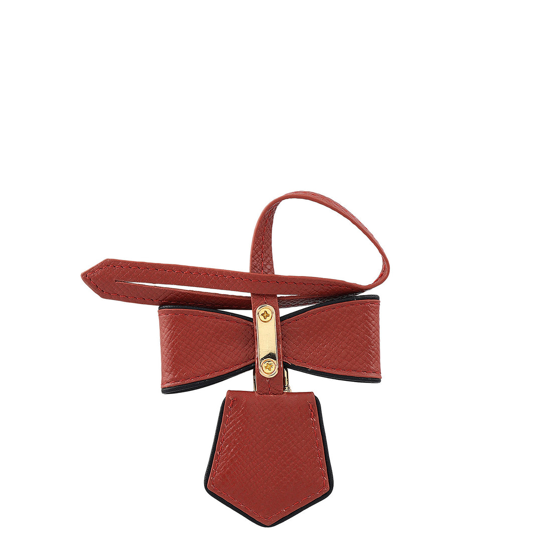 Franzy Leather Bag Hanging - Brick