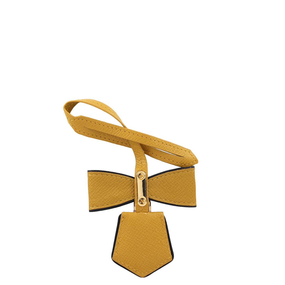 Franzy Leather Bag Hanging - Mustard