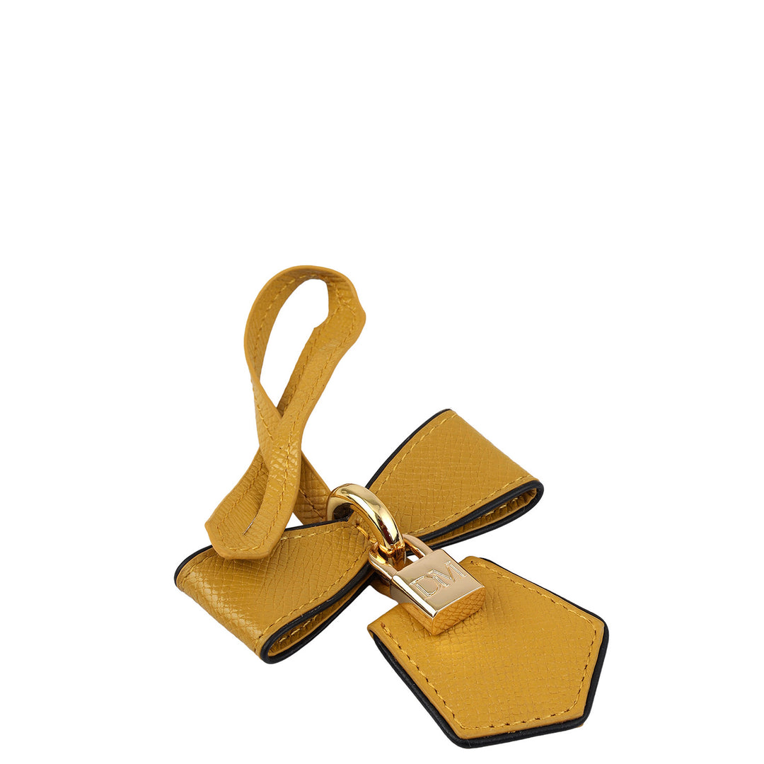 Franzy Leather Bag Hanging - Mustard