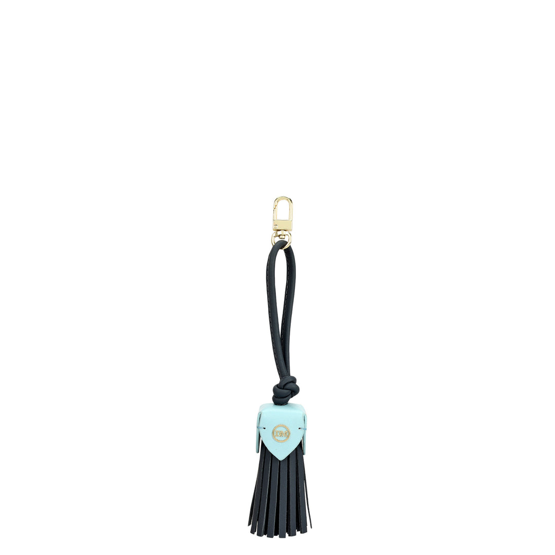 Plain Leather Bag Hanging - Navy