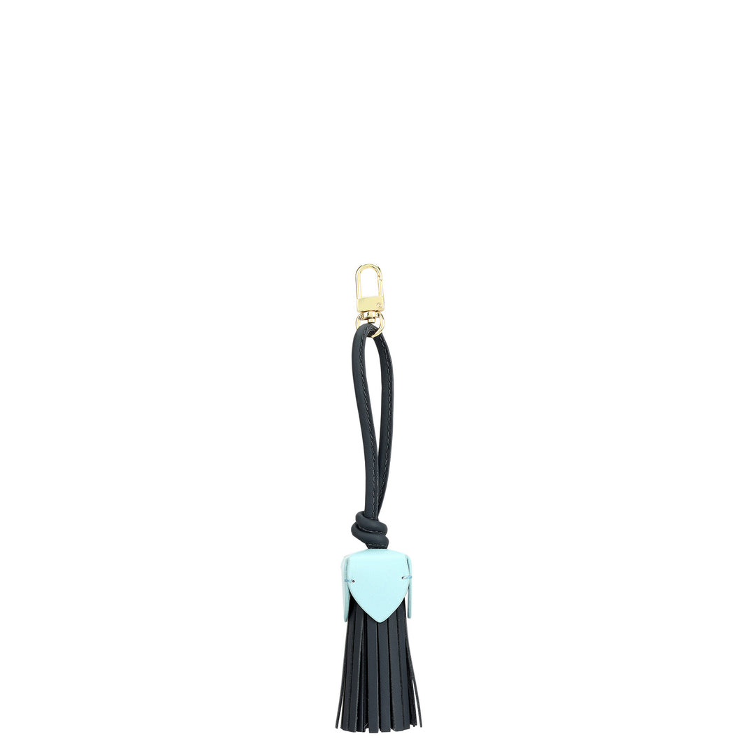 Plain Leather Bag Hanging - Navy