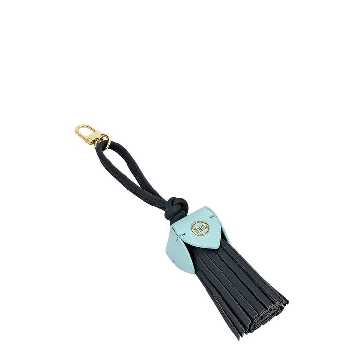 Plain Leather Bag Hanging - Navy