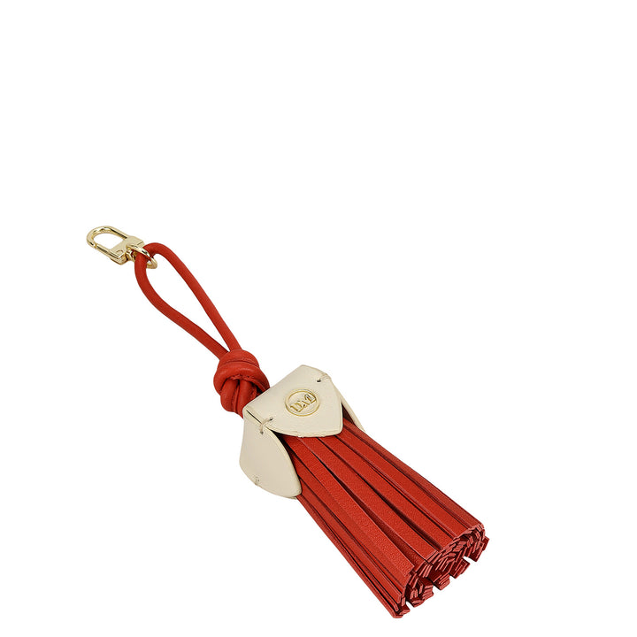 Plain Leather Bag Hanging - Red